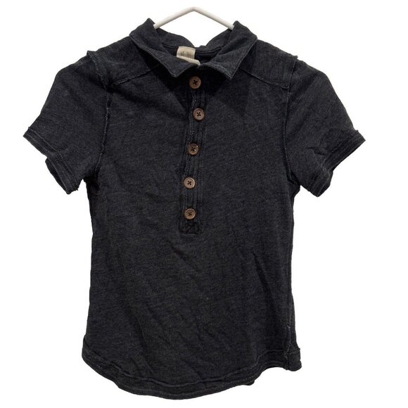 Women’s We The Free‎ Pullover Shirt Gray Distressed Boho Chill Size Small S - Picture 1 of 7